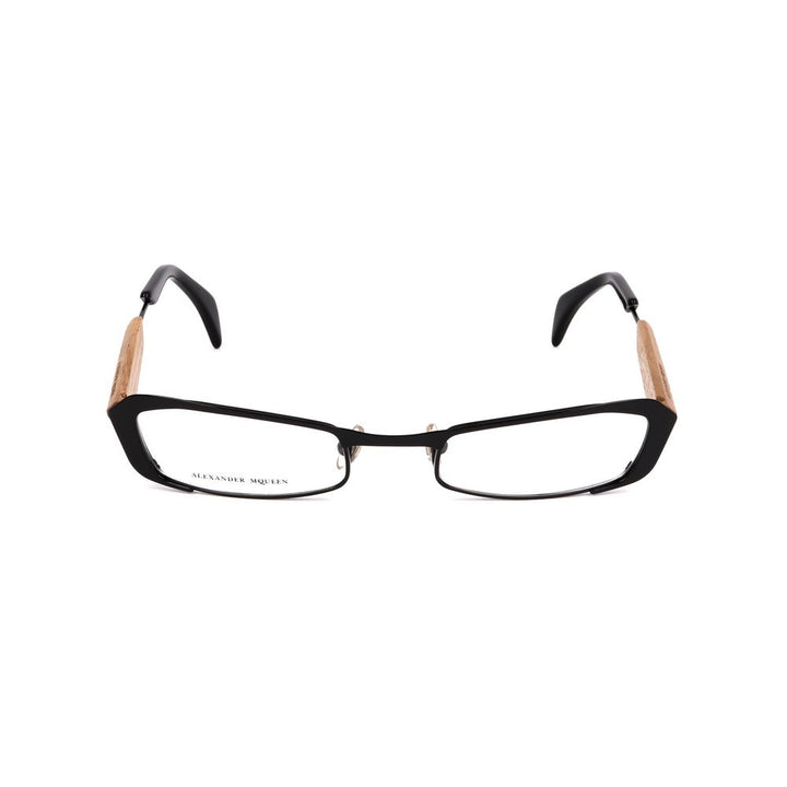 Alexander McQueen Black Metal Glasses (Frames)