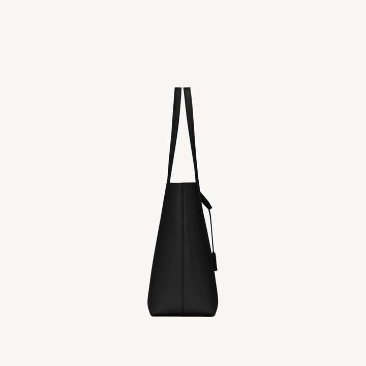 Saint Laurent Large Leather East/West Tote Bag – Cassandre Charm