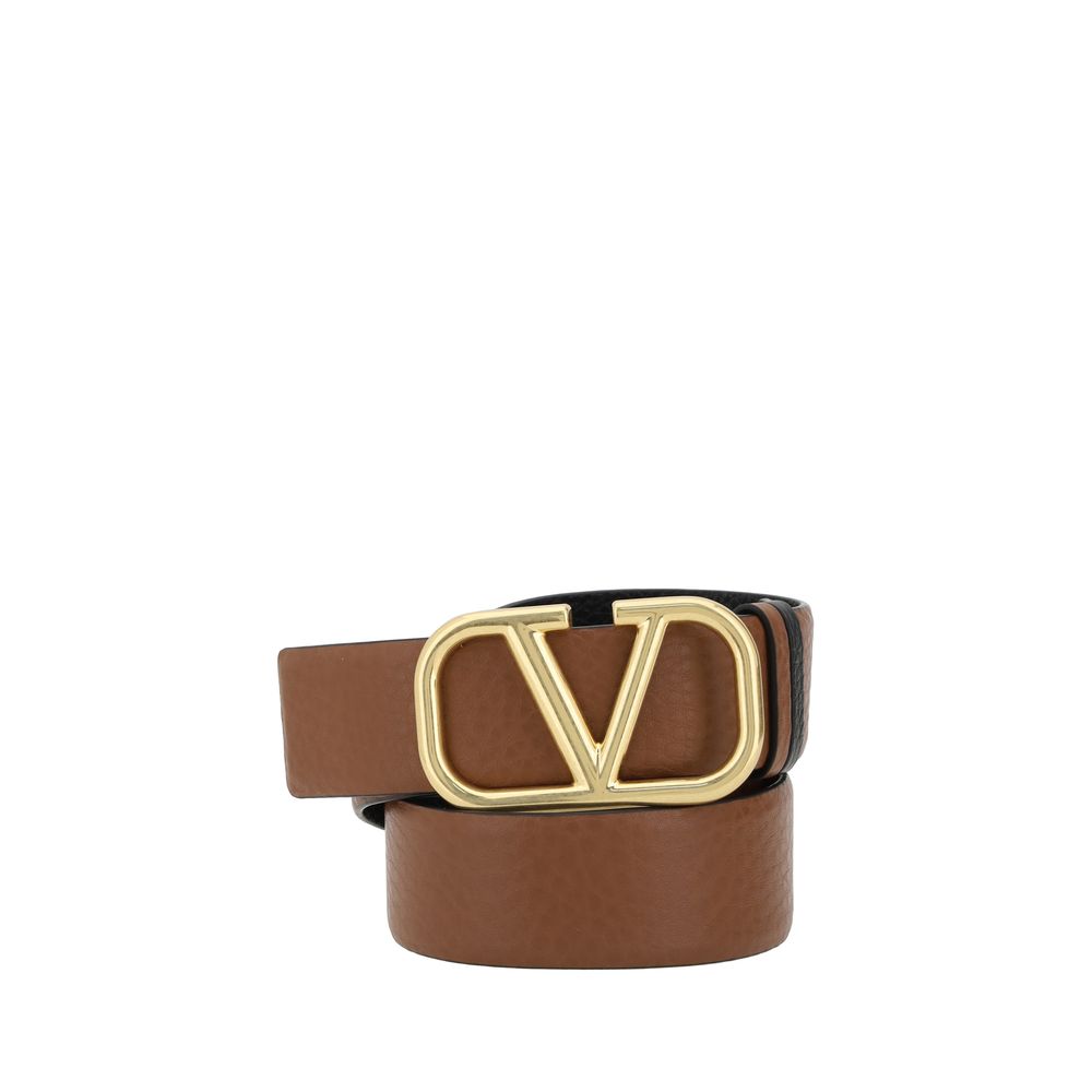 送料込/関税込■VALENTINO GARAVANI■VLogo 装飾レザーベルト Valentino Garavani VLogo Belt | Luxury Designer Fashion