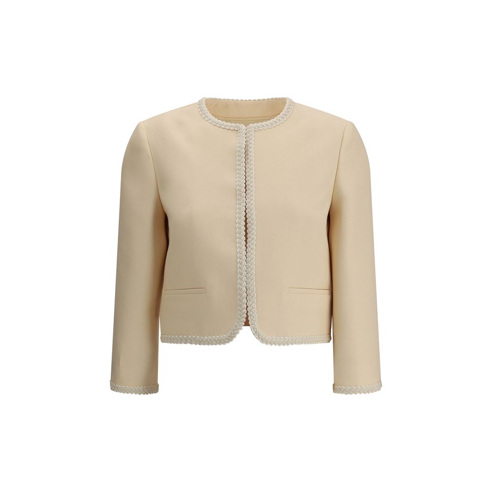 【VIP価格】VALENTINO Silk crepe Blazer Valentino Silk crepe Blazer | Luxury Designer Fashion