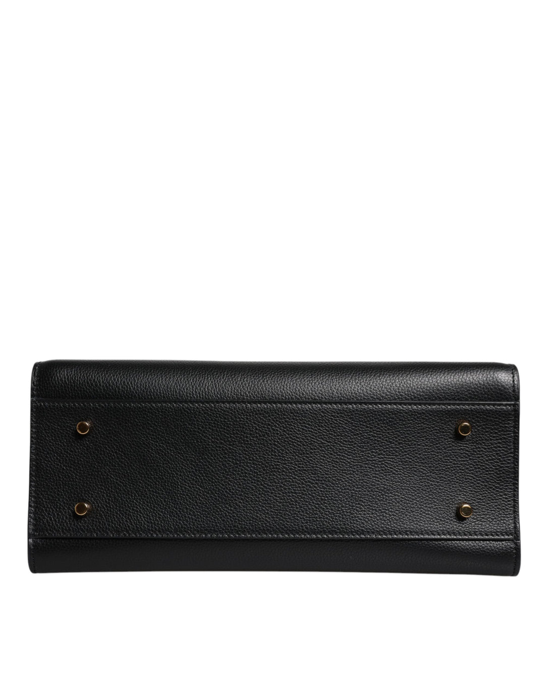 Versace Black Large Leather Top Handle Shoulder Crossbody Bag