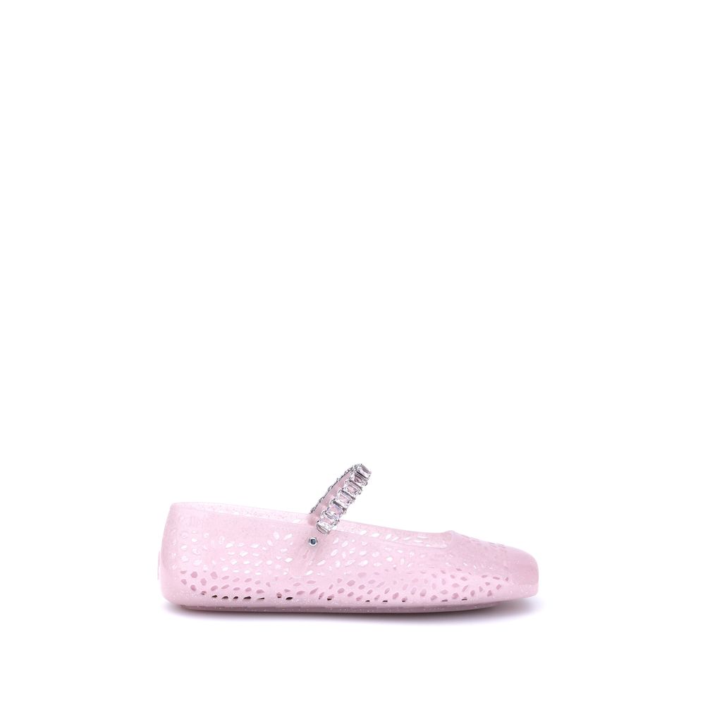 Jimmy Choo Jelly Ballerinas | Luxury Designer Fashion