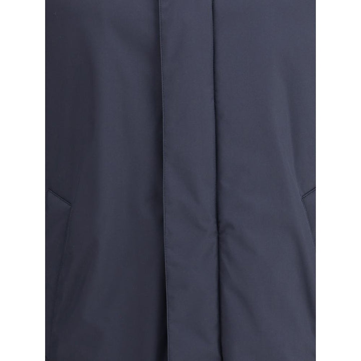 Herno Blue Goose Down Coat