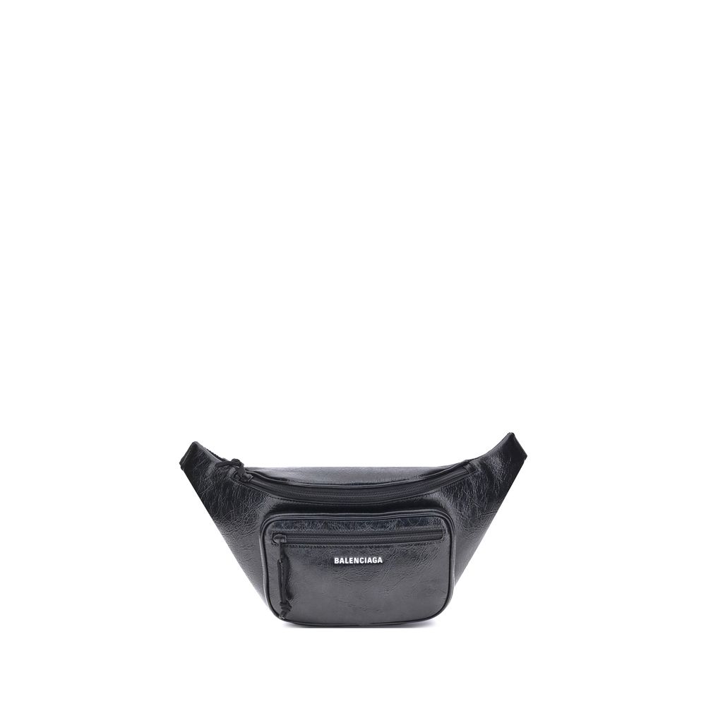 Balenciaga EXPLORER ベルトパック ブラック Men's Explorer Beltpack in Black | Balenciaga US