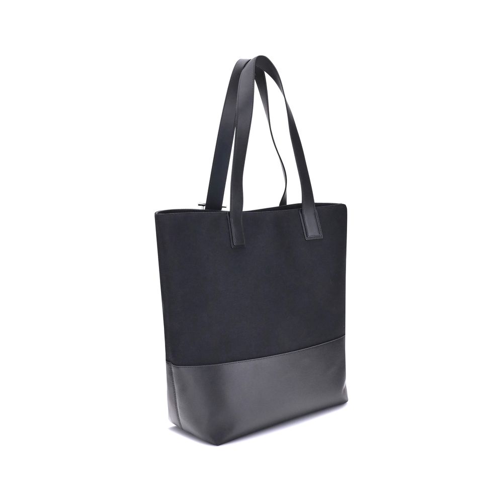 Alexander McQueen Black Fabric Shoulder Bag