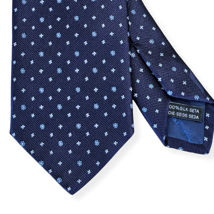 Ferragamo 3-Romagna Tie Navy