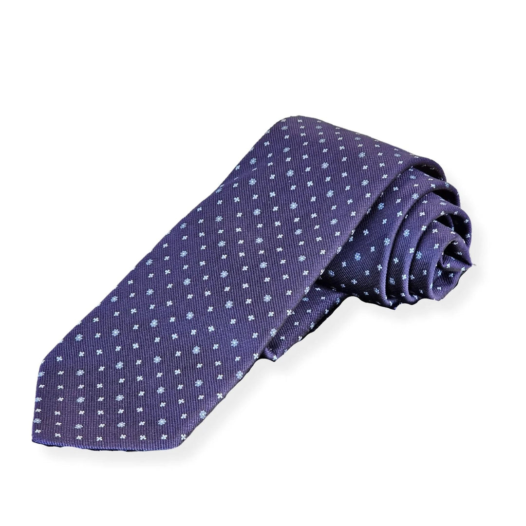 Ferragamo 3-Romagna Tie Navy