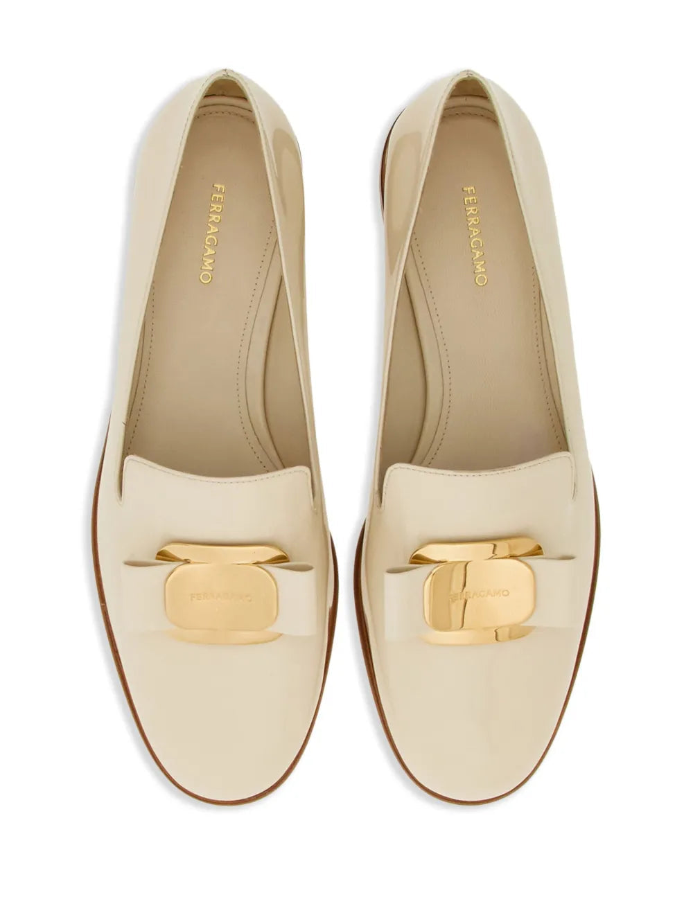 Ferragamo New Vara Leather Loafers