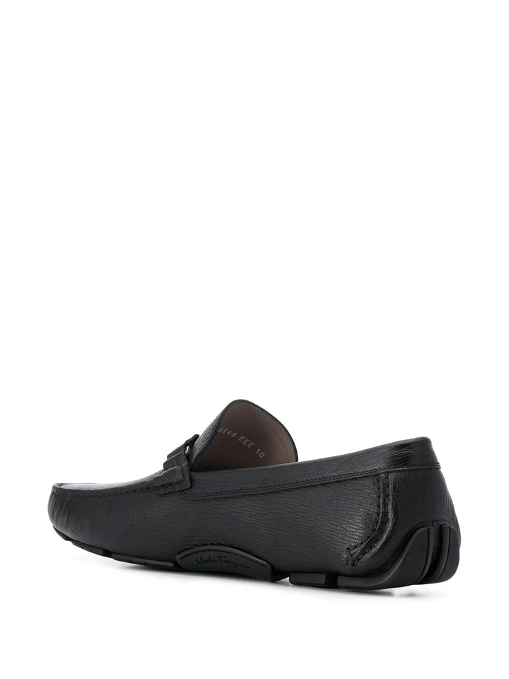 Ferragamo Vara Buckle Driving Shoes