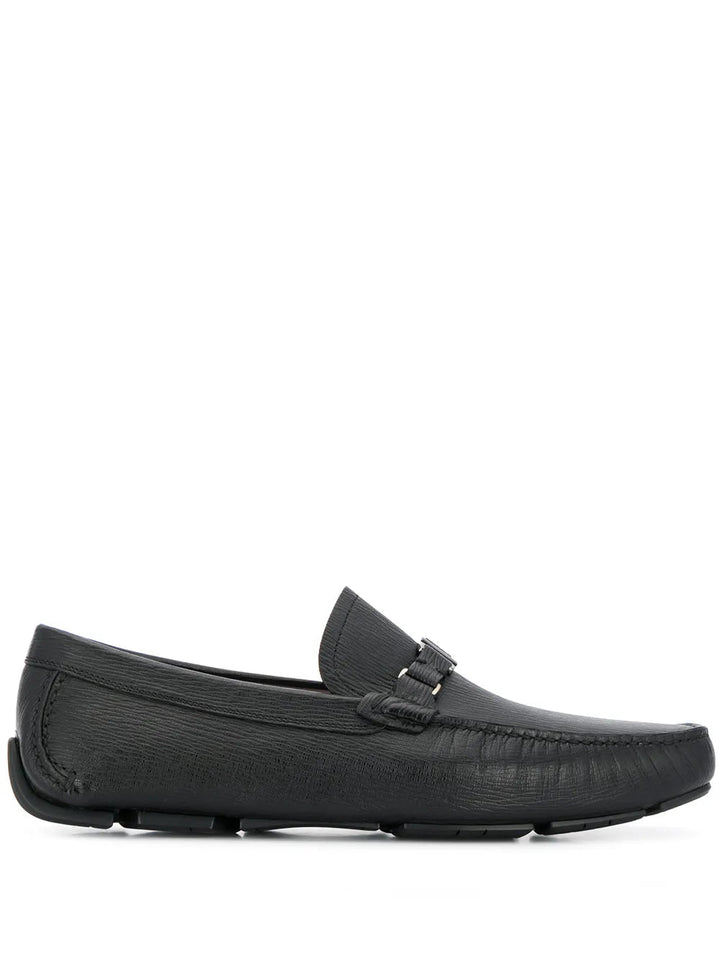 Ferragamo Vara Buckle Driving Shoes