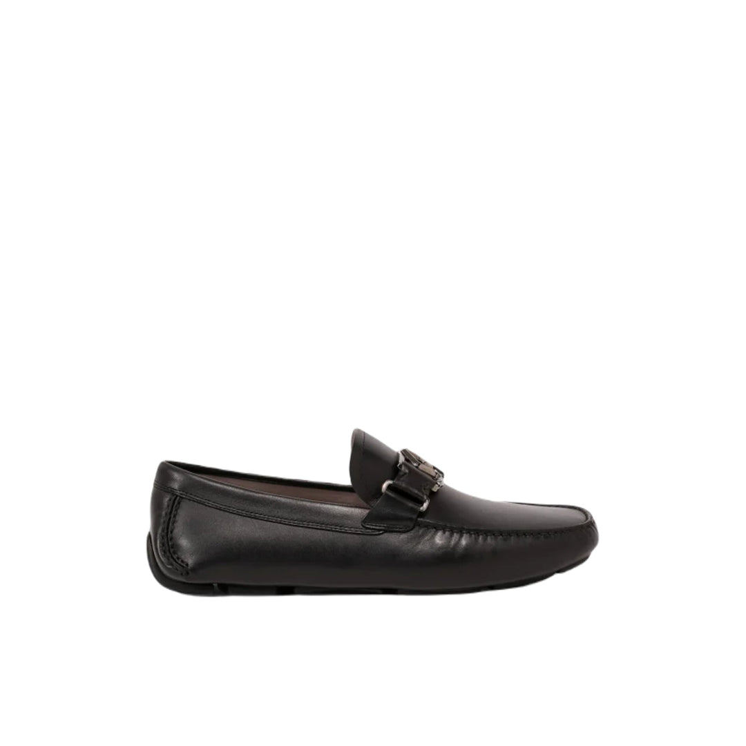 Salvatore FerragamoShoes - Ferragamo Peter Men's Driving Loafers Black - PETER 0741584 - Ask Me Wear