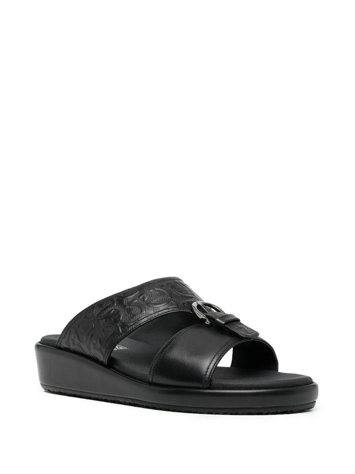 Ferragamo Murray Men's Sandals in Black