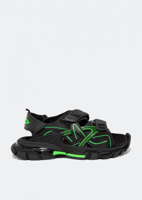 Balenciaga Track Sandal 'Black Fluo Green'