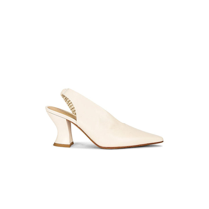 Bottega Veneta Leather Pumps Off-White