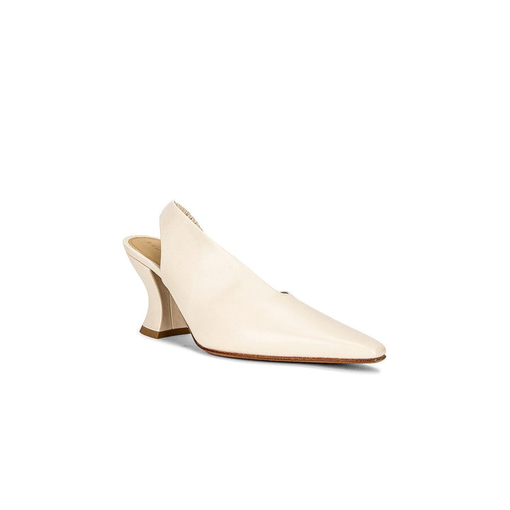 Bottega Veneta Leather Pumps Off-White