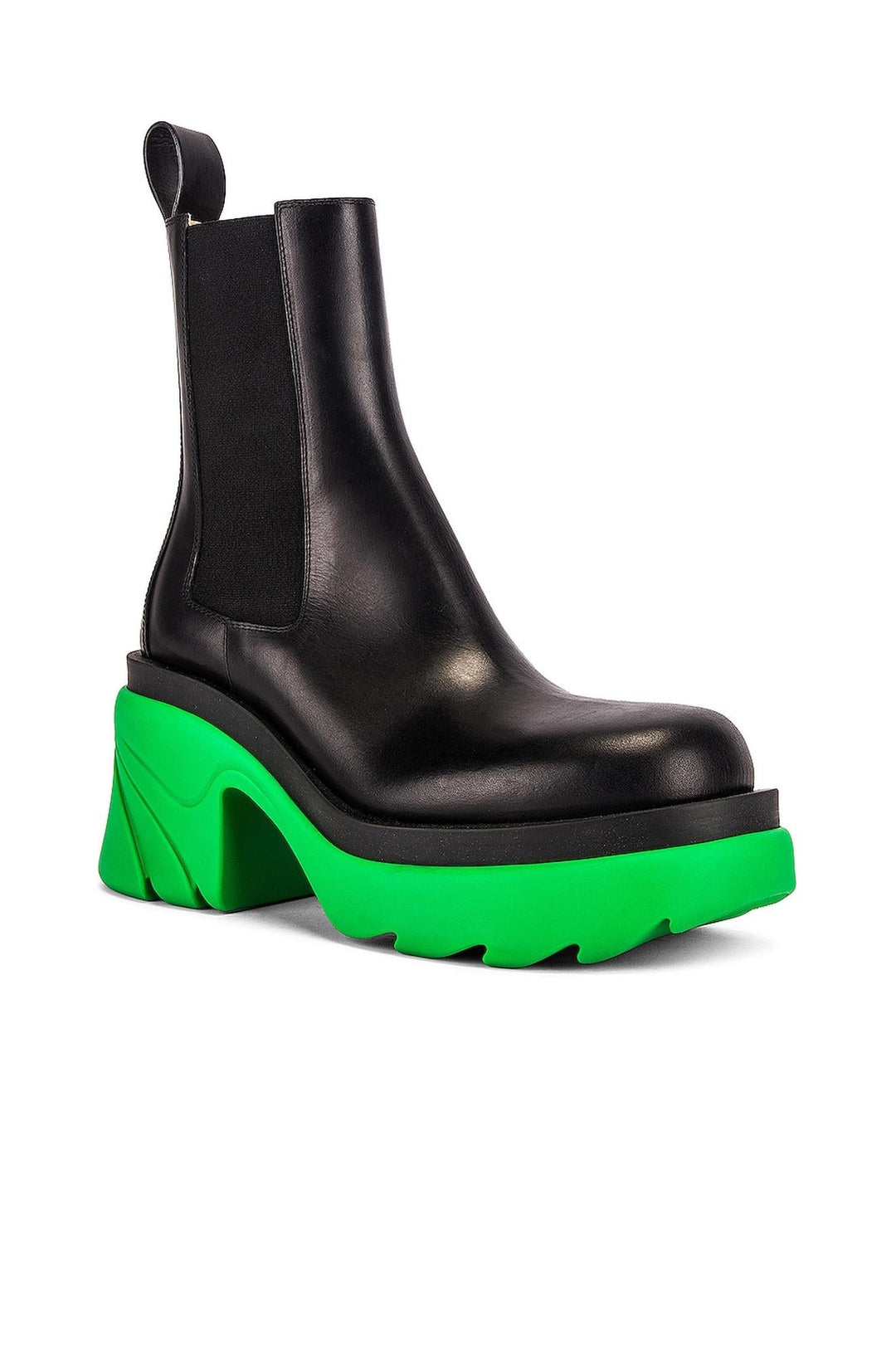 Bottega Veneta The Flash Chelsea Boots in Black/Pink