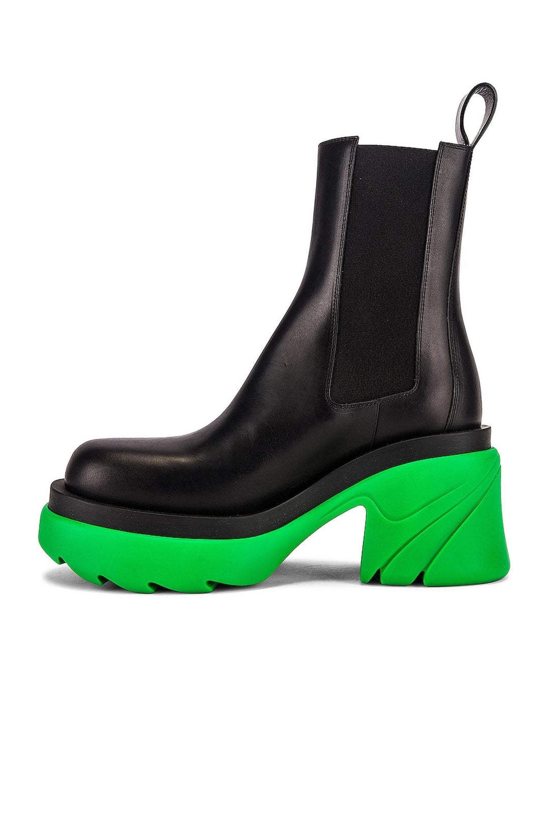 Bottega Veneta The Flash Chelsea Boots in Black/Pink