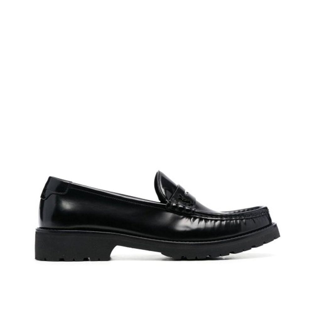 Saint Laurent Oxford Leather Loafers | Luxury Designer