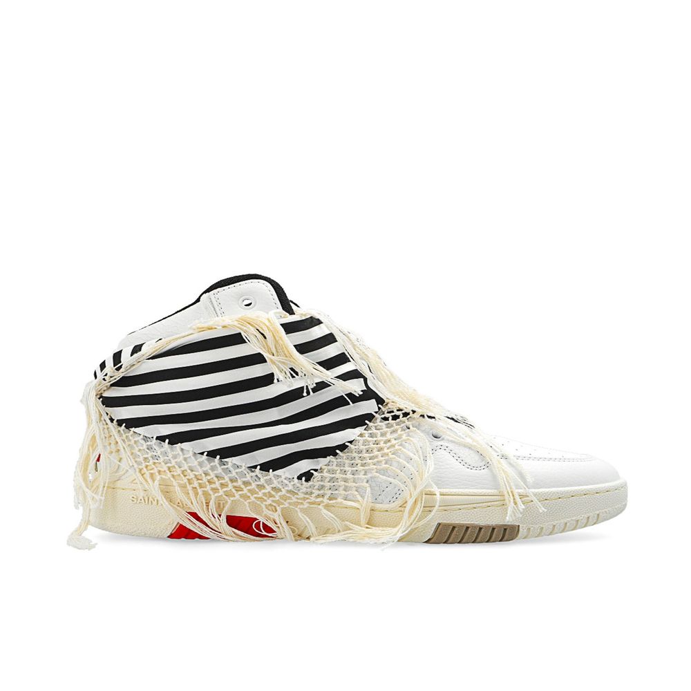 【送料&関税込】Saint Laurent Smith Leather Sneakers Saint Laurent Smith Leather Sneakers | Luxury Designer