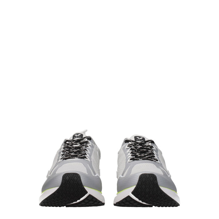 Veja Gray Fabric Athletic Sneakers
