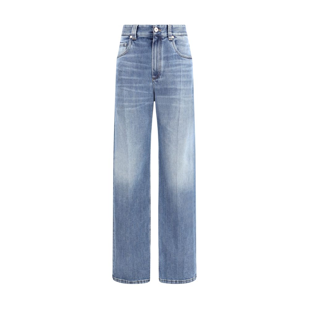 Brunello Cucinelli Straight Jeans | Luxury Designer Fashion
