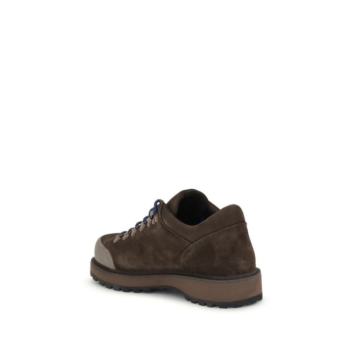 Diemme Brown Leather Lace-Up Boots
