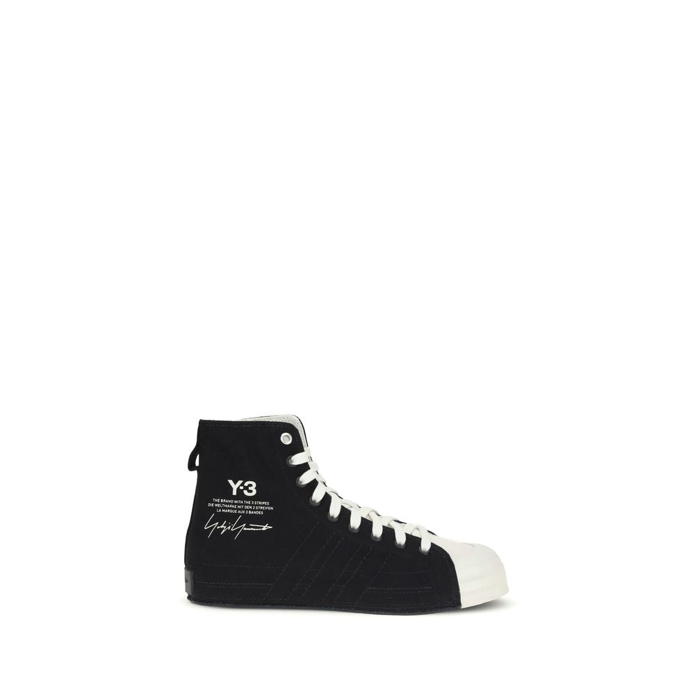 【関税込み】Y-3 ブラック Nizza Hi スニーカー Y-3 NIZZA HIGH Y-3│Y-3 ワイスリー
