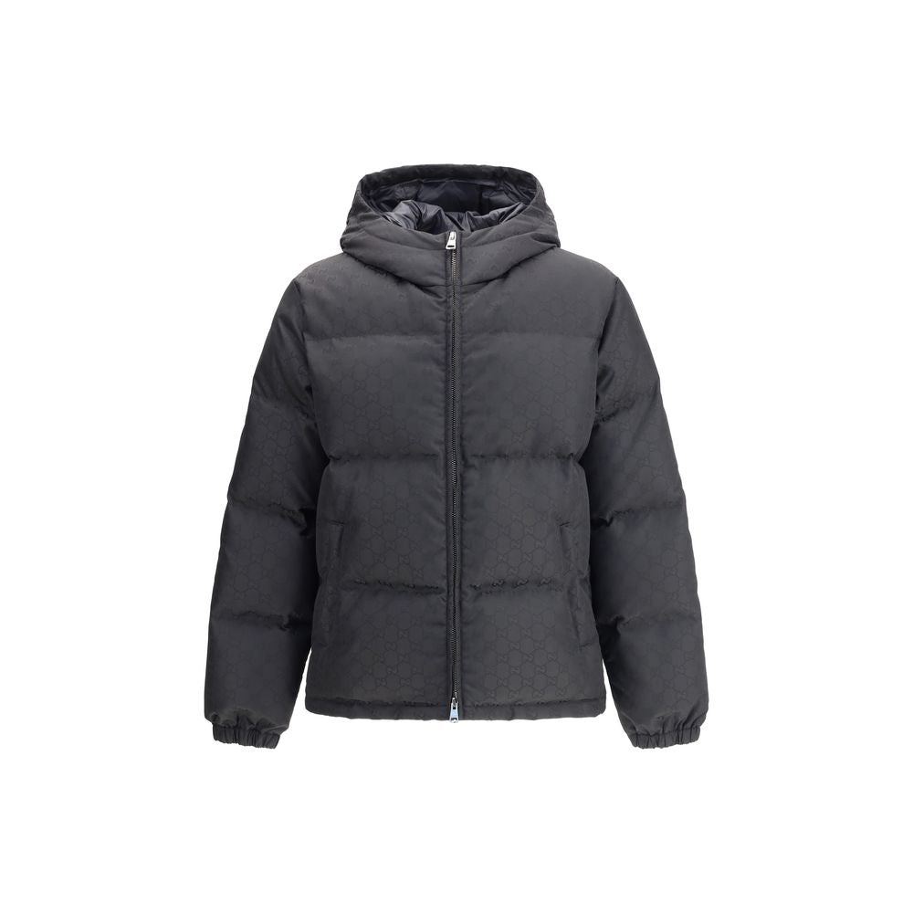 Gucci Black Polyamide Coat