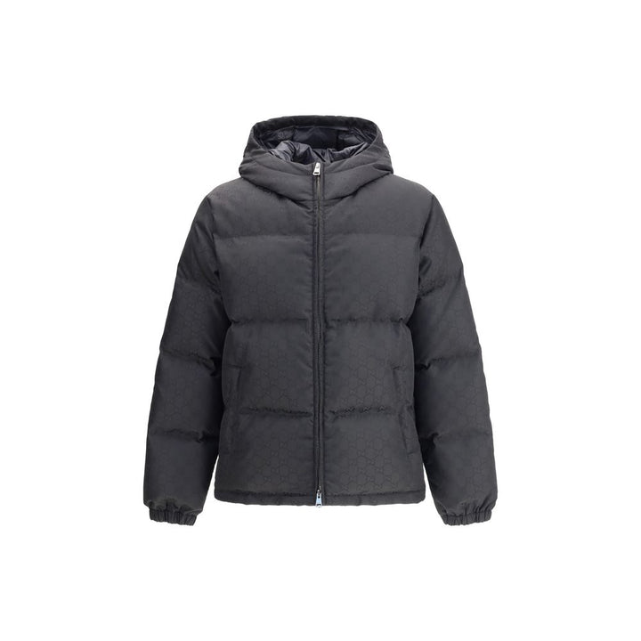 Gucci Black Polyamide Coat