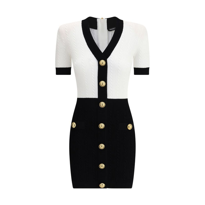 Balmain Multicolor Viscose Casual Dress