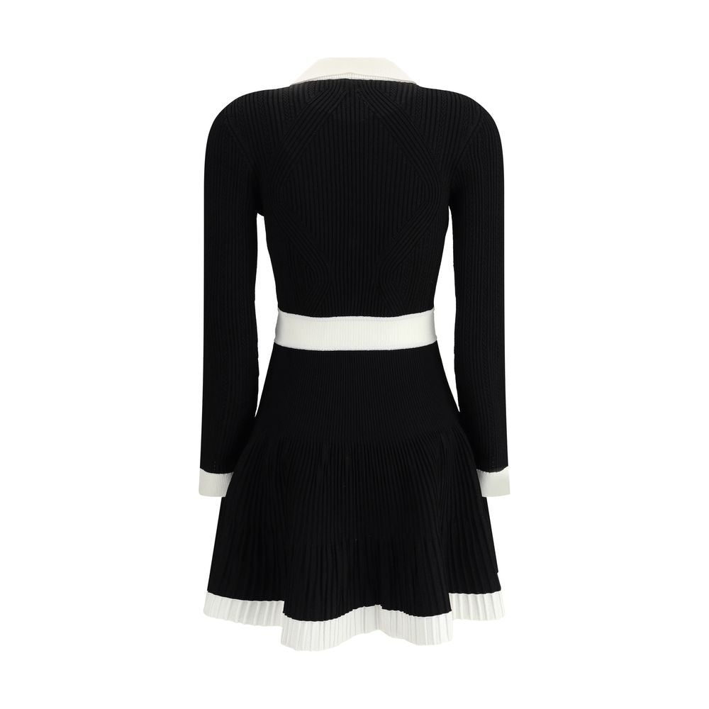 Balmain Black Viscose Casual Dress
