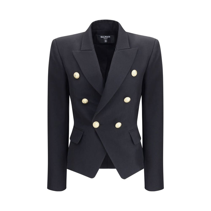 Balmain Black Wool Blazer