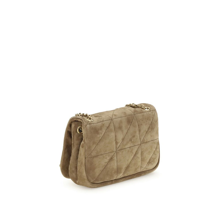 Saint Laurent Beige Calf Leather Bos Taurus Shoulder Bag