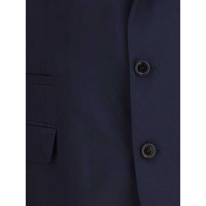 Brunello Cucinelli Blue Wool Blazer