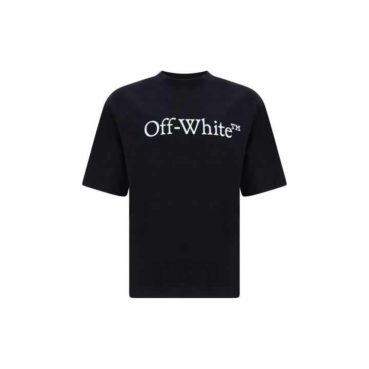 Off-White Black Cotton T-Shirt