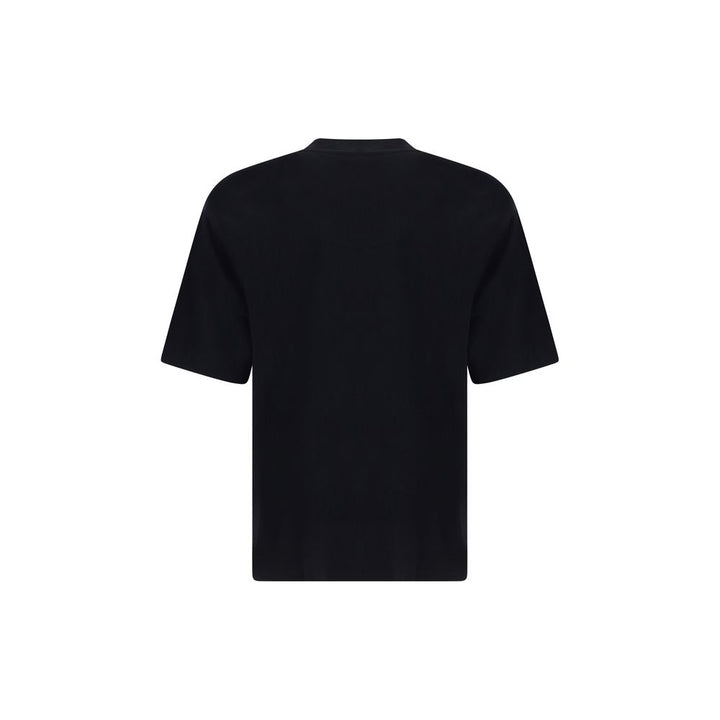 Off-White Black Cotton T-Shirt