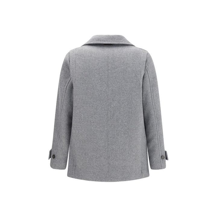 Brooksfield Gray Wool Coat
