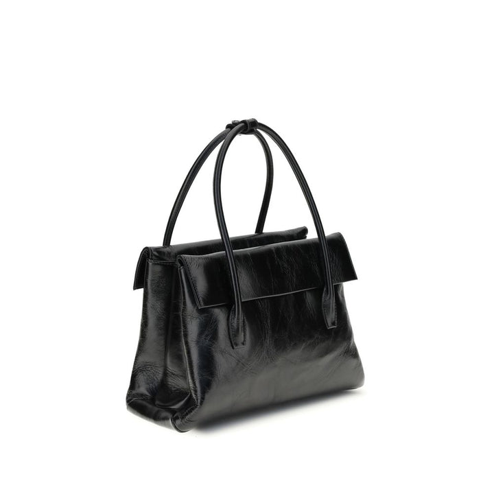 Miu Miu Black Calf Leather Bos Taurus Handbag