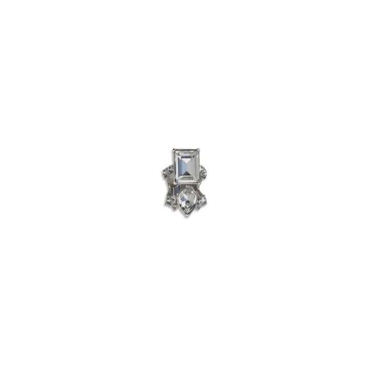 Alexander McQueen Silver Brass Ring