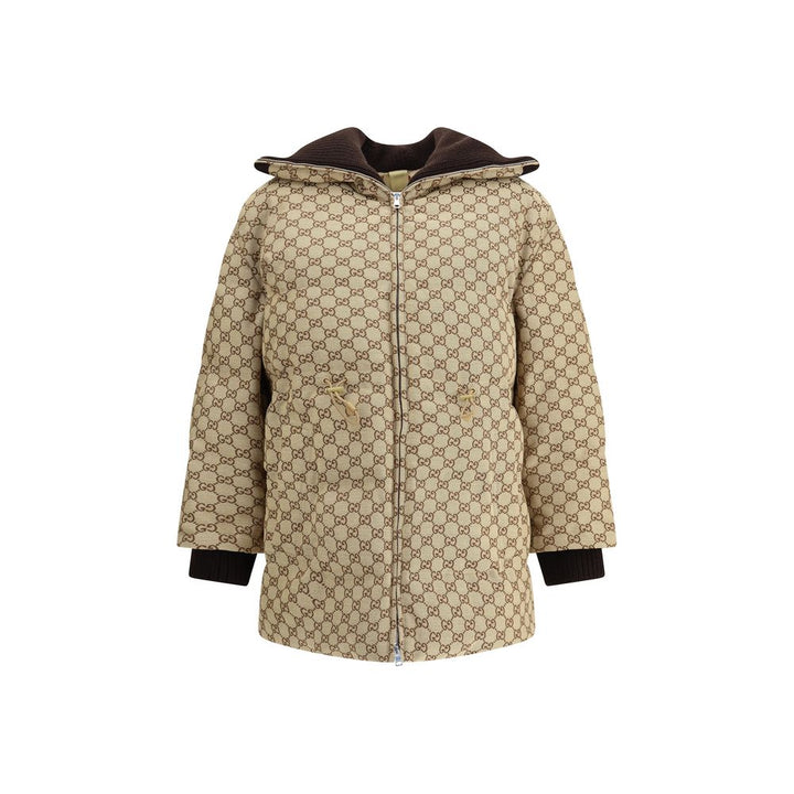 Gucci Beige Cotton Bomber