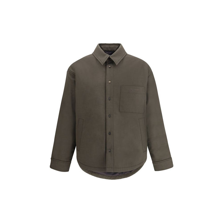 Jacquemus Bicolor Fleece Wool Jackets And Coat