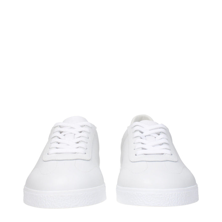 Givenchy White Leather Low Top Sneakers
