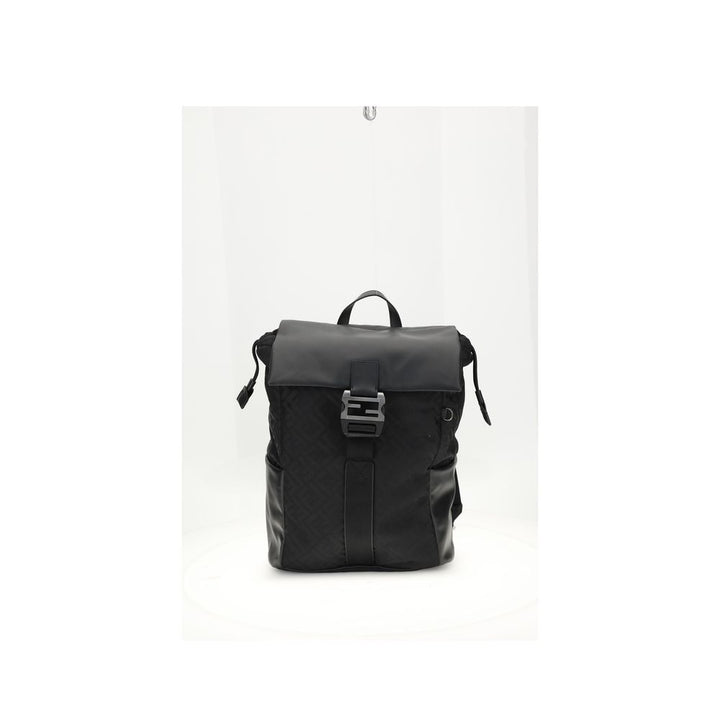 Fendi Black Nylon Shoulder Bag