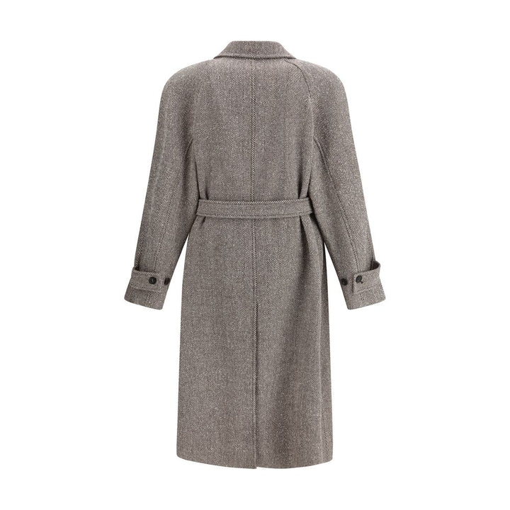 Ferragamo Beige Wool Coat