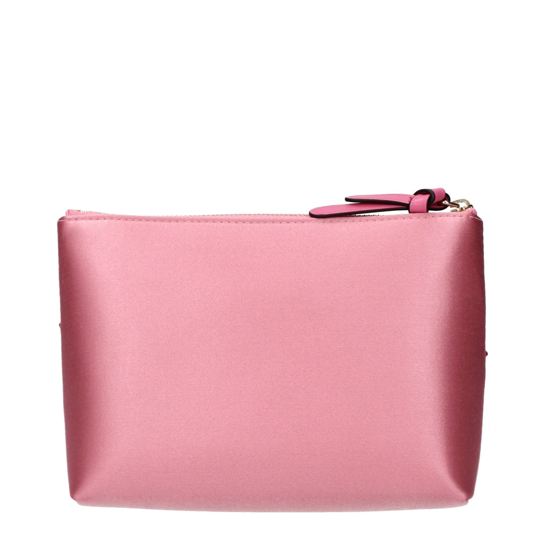 Jimmy Choo Pink Satin Clutch Bag