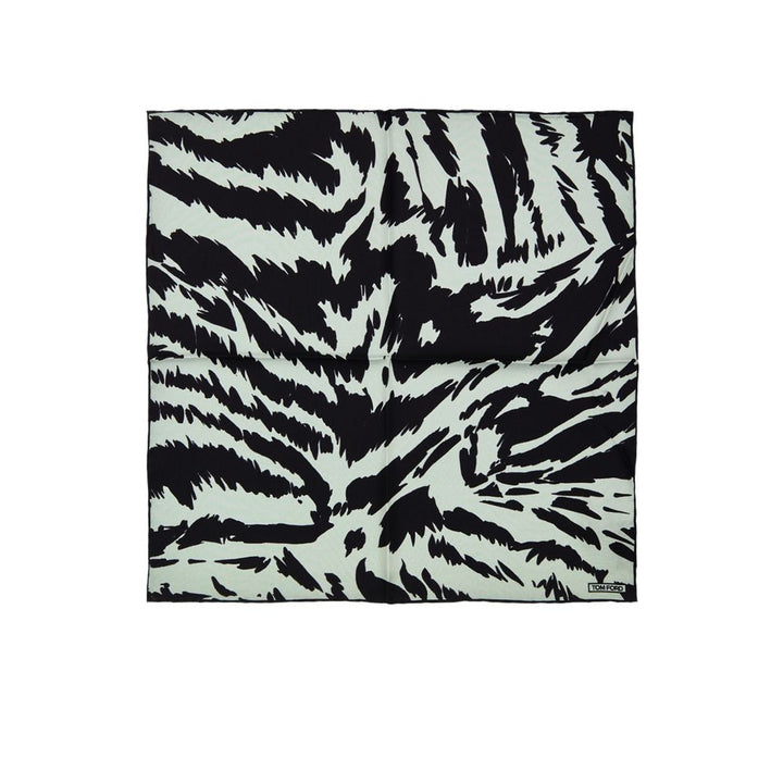 Tom Ford Gray Silk Clutch Bag