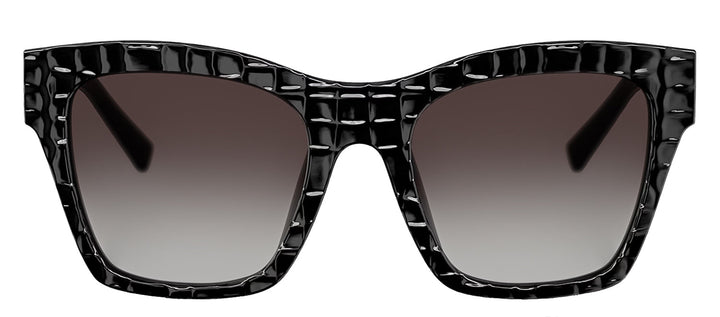Dolce & Gabbana DG 4512 32888G Square Plastic Black Sunglasses with Grey Gradient Lens