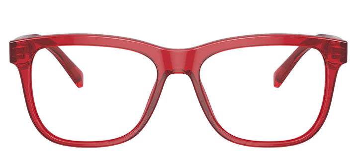 Dolce & Gabbana KIDS DX 3356 3409 Rectangle Plastic Red Eyeglasses with Logo Stamped Demo Lenses