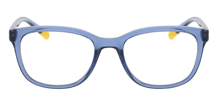 Dolce & Gabbana KIDS DX 5094 3009 Rectangle Plastic Blue Eyeglasses with Logo Stamped Demo Lenses
