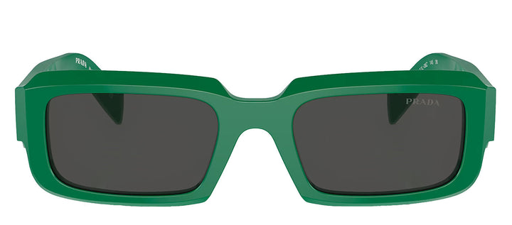 Prada PR 27ZS 11L08Z Rectangular Acetate Mango Sunglasses with Dark Grey Lens